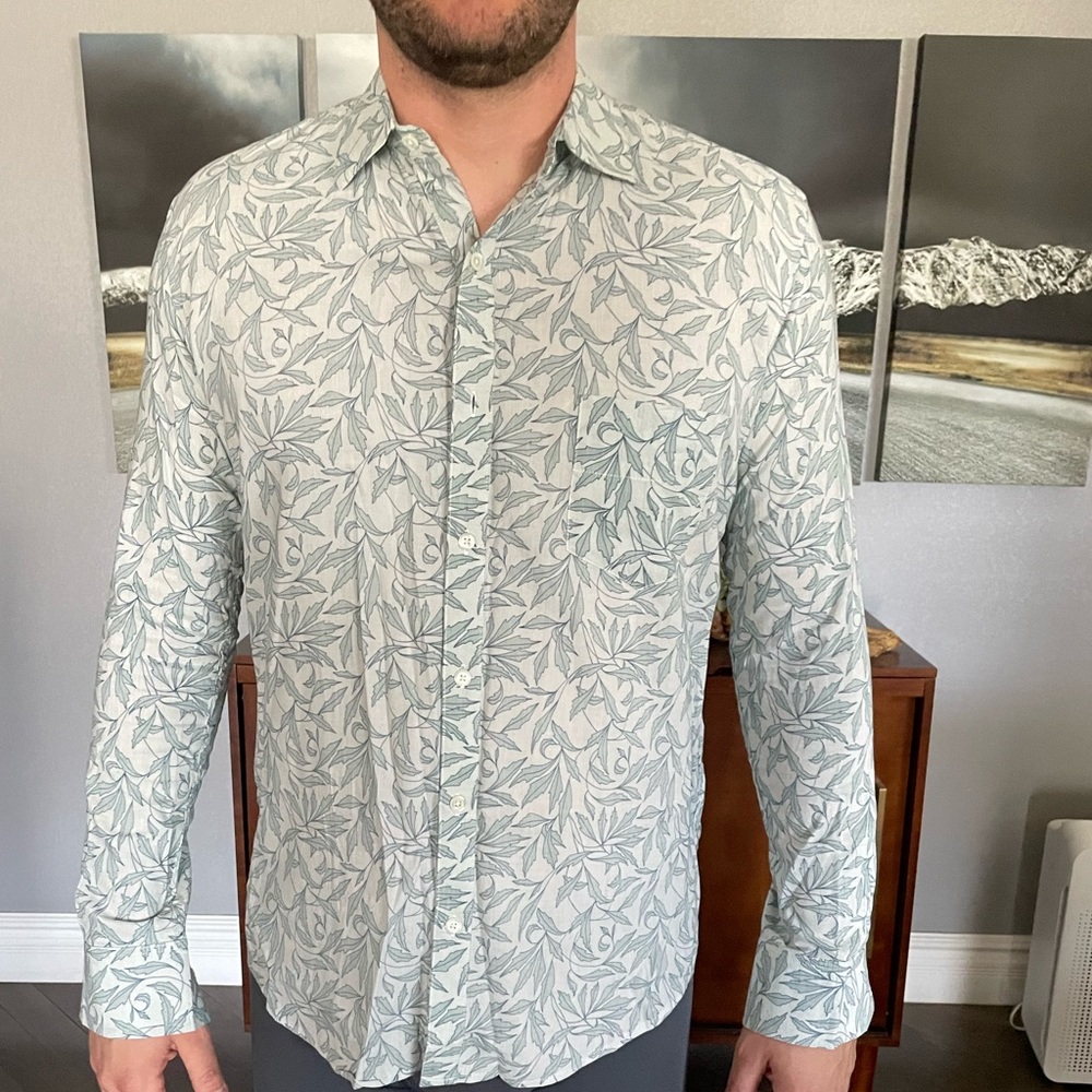Billy Reid button down dress shirt